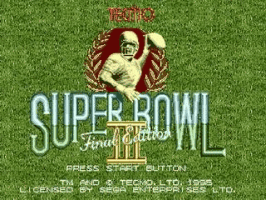 Tecmo Super Bowl 3 Final Edition